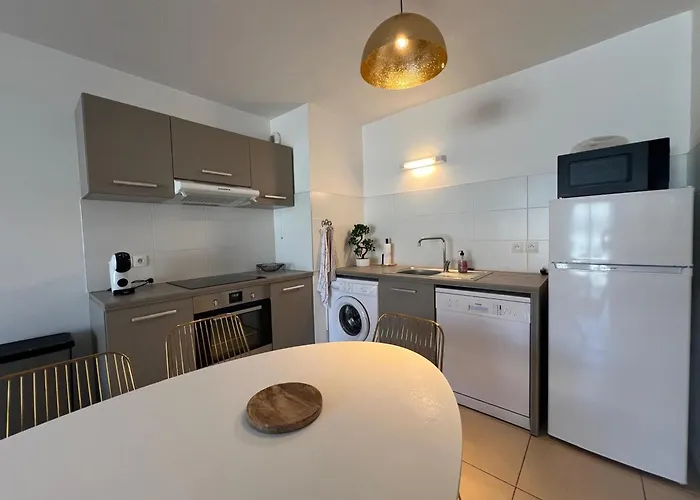 Centre Arcachon, Proche Plage, 6 Couchages, Balcon, Parking, Wifi Inclus - Fr-1-474-258