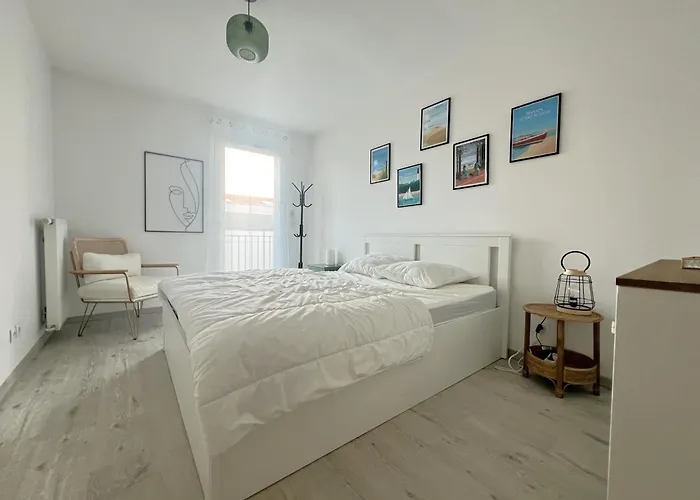 Centre Arcachon, Proche Plage, 6 Couchages, Balcon, Parking, Wifi Inclus - Fr-1-474-258 Daire Arcachon