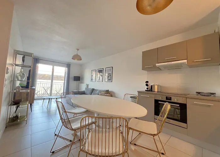 Centre Arcachon, Proche Plage, 6 Couchages, Balcon, Parking, Wifi Inclus - Fr-1-474-258 *