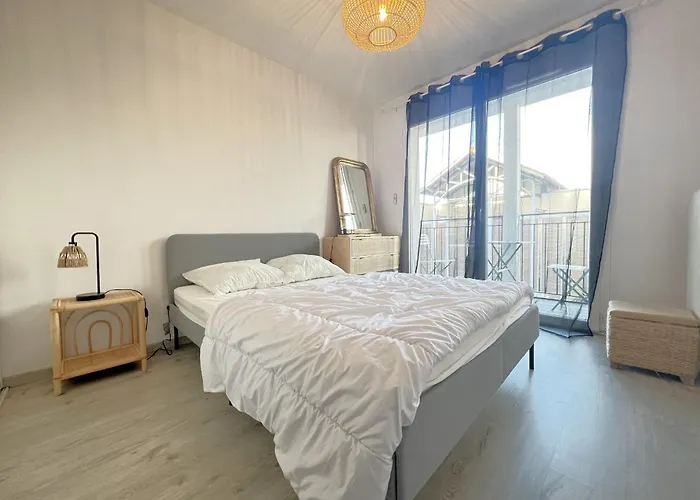 Centre Arcachon, Proche Plage, 6 Couchages, Balcon, Parking, Wifi Inclus - Fr-1-474-258