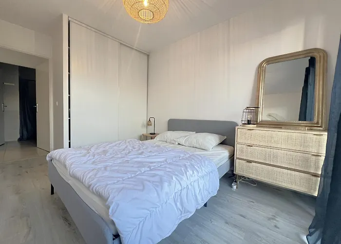 아파트 Centre Arcachon, Proche Plage, 6 Couchages, Balcon, Parking, Wifi Inclus - Fr-1-474-258